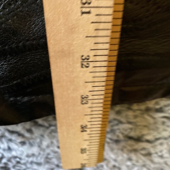 Vintage 80s Men’s Patchwork Genuine Leather  Jacket With Patches Size XL - Picture 13 of 13